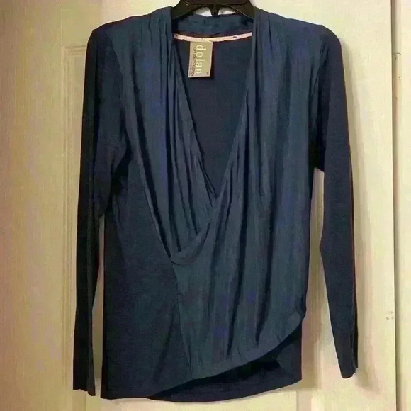 Anthropology Dolan Wrap Top - Picture 2 of 7